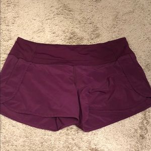 Lululemon speed up shorts